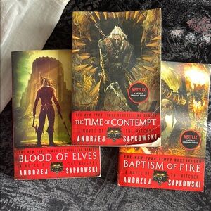 The Witcher Book Set by Andrzej Sapkowski